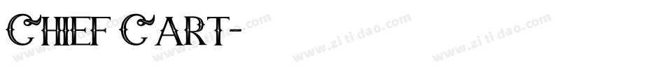 Chief Cart字体转换